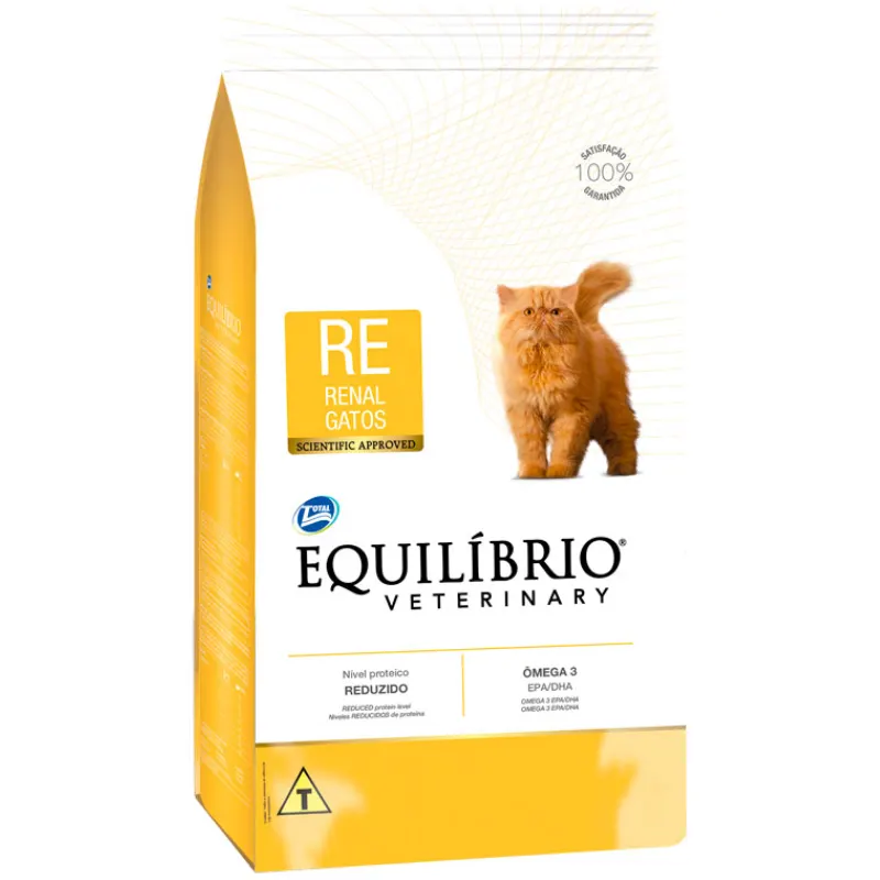 Ração Total Equilíbrio Veterinary RE Renal Gatos Adultos
