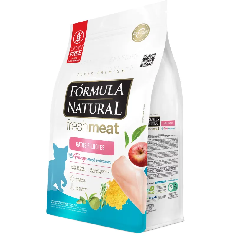 Ração Fórmula Natural Fresh Meat para Gatos Filhotes Sabor Frango 7 Kg