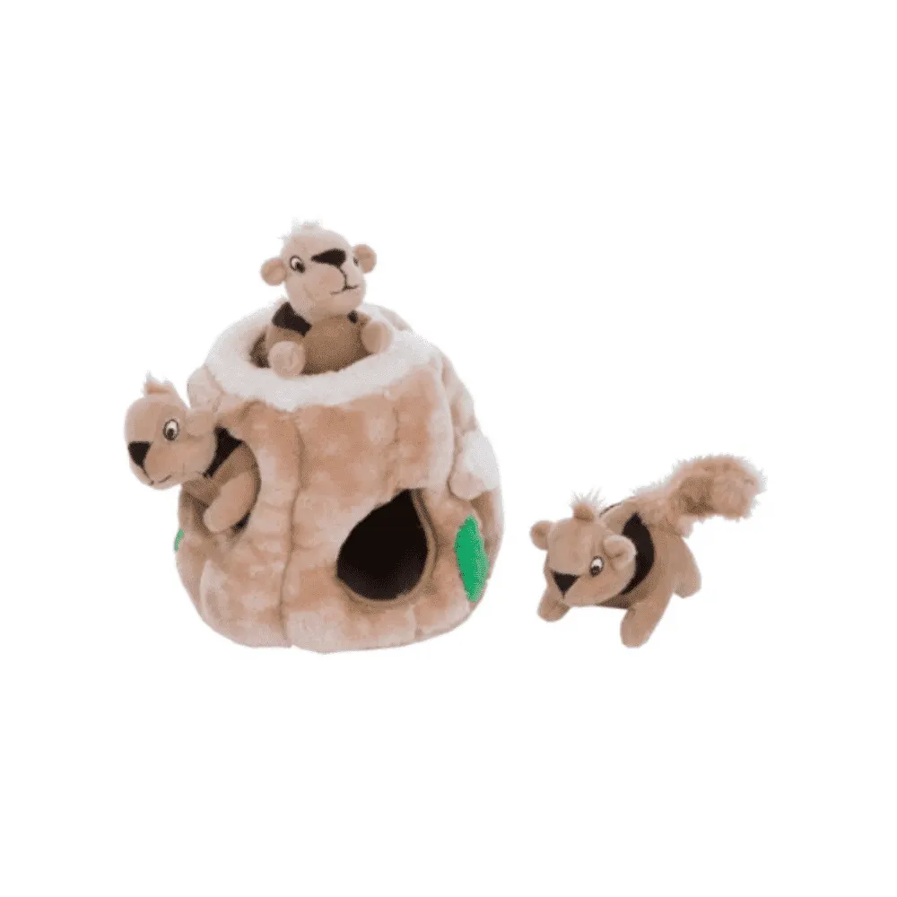 Brinquedo Toca de Esquilo Hide-a-Squirrel para Cães -Pequeno