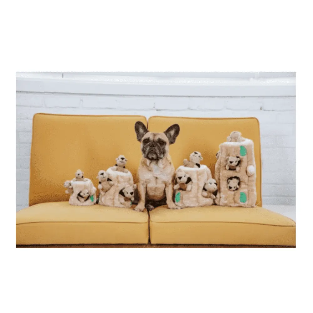Brinquedo Toca de Esquilo Hide-a-Squirrel para Cães -Pequeno