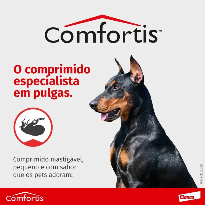 Combo Comfortis Caixa com 3 Comprimidos 1620 mg para Cães de 27 a 54 Kg