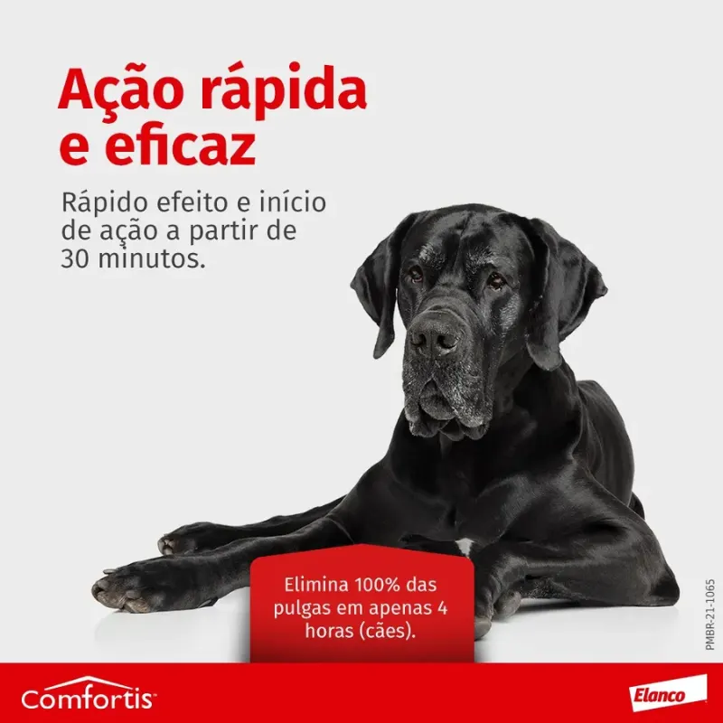 Combo Comfortis Caixa com 3 Comprimidos 1620 mg para Cães de 27 a 54 Kg