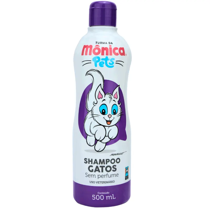 Shampoo Gatos Turma da Mônica Sanol 500 ml
