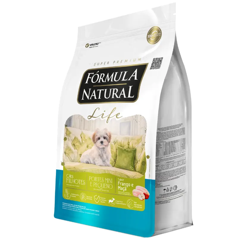 Ração Fórmula Natural Life Cães Filhotes Raças Mini e Pequenas
