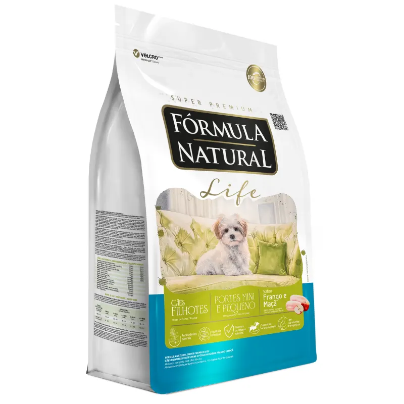 Ração Fórmula Natural Life Cães Filhotes Raças Mini e Pequenas