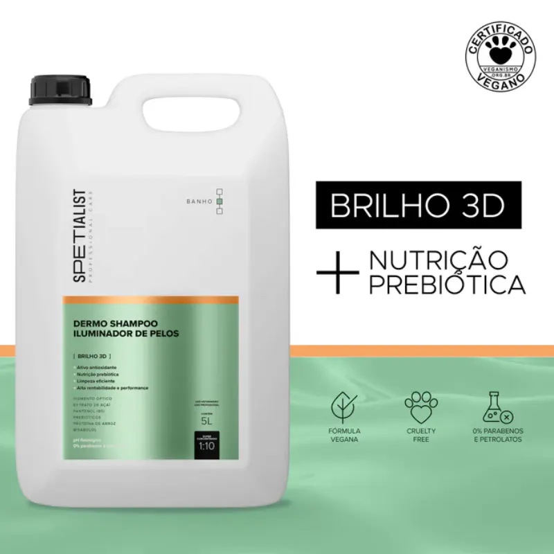Spetialist Dermo Shampoo Iluminador de Pelos