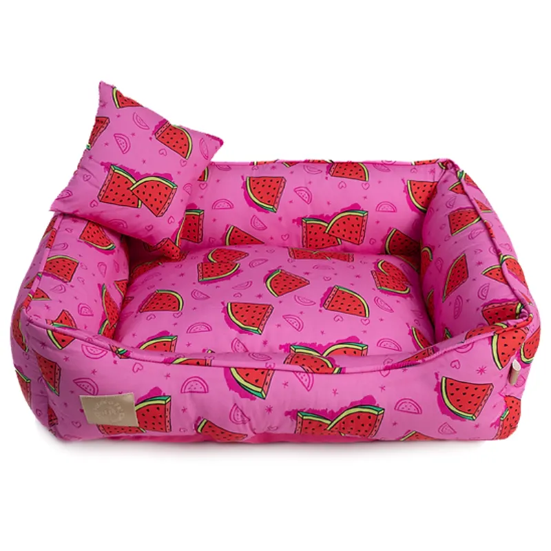Cama Melancia Fabrica Pet Pink M