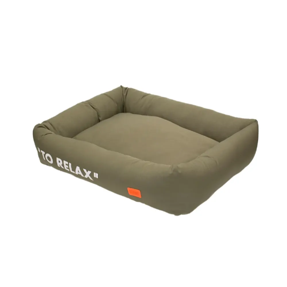 Cama Retangular Microfibra  M1 - Caqui G