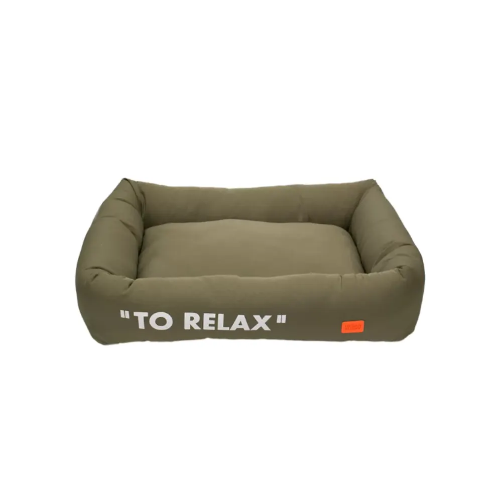 Cama Retangular Microfibra  M1 - Caqui G