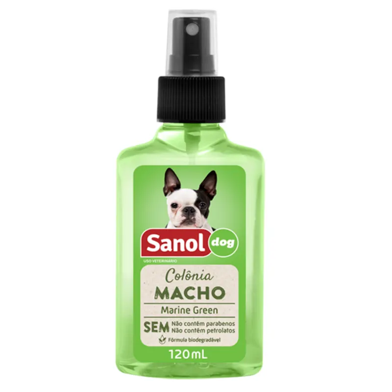 Colônia Sanol Dog Macho 120 ml