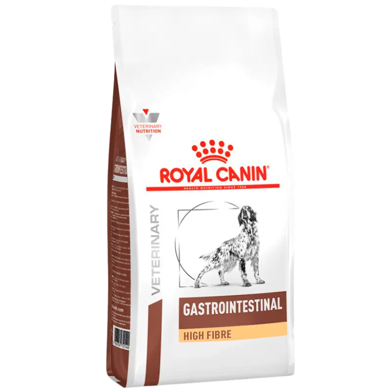 Ração Seca Royal Canin Veterinary Diet Gastrointestinal High Fibre para Cães Adultos 10,1 Kg