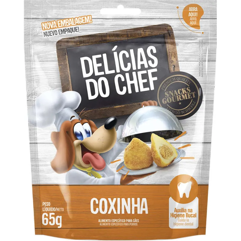 Petisco Petitos Delicias do Chef Coxinha 65 g