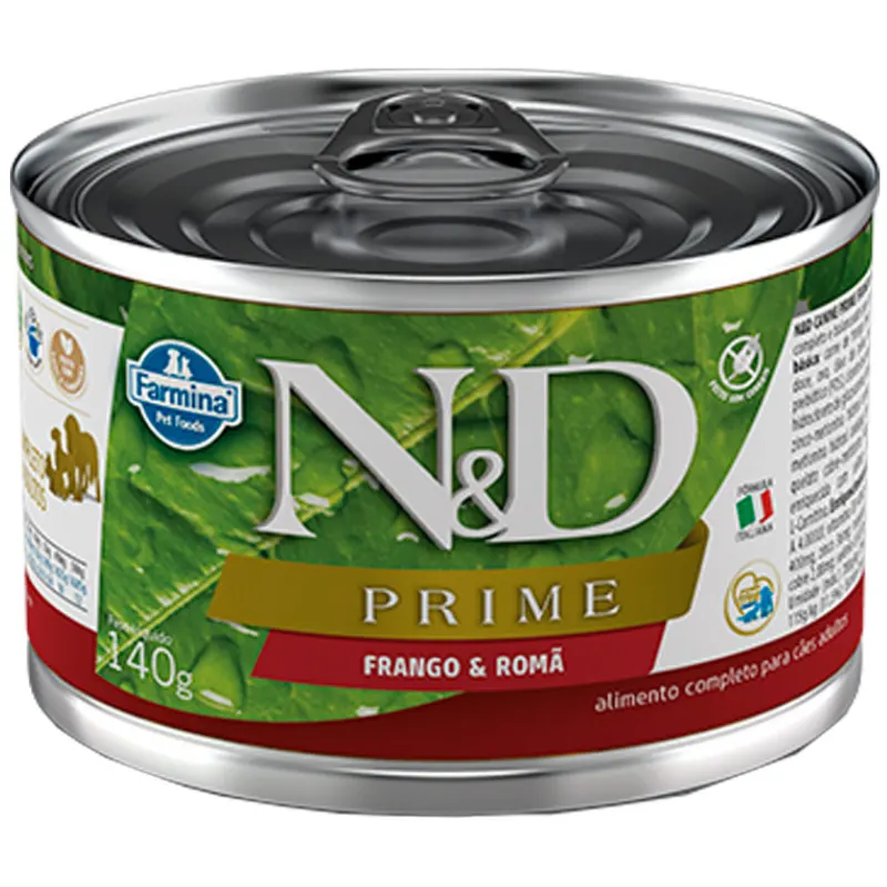 Ração Úmida N&D Prime Cães Frango 140 g