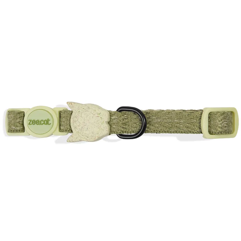 Coleira Zee.Cat para Gatos Padrão Moss Naturals