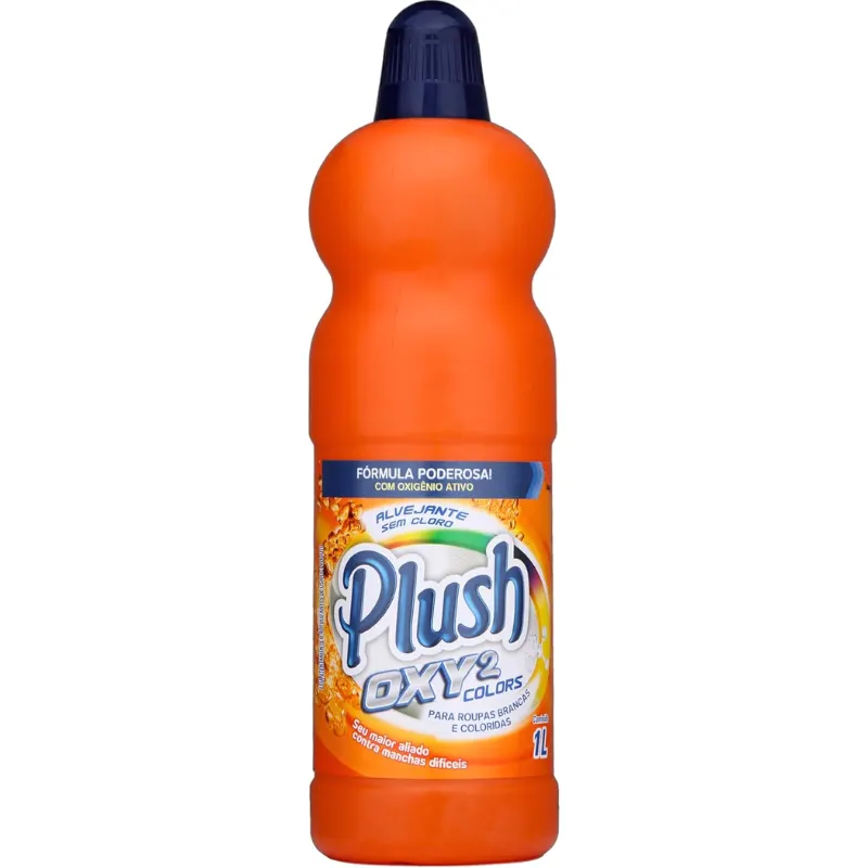 Alvejante  Sem Cloro Tradicional oXy2 Plush 1 litro