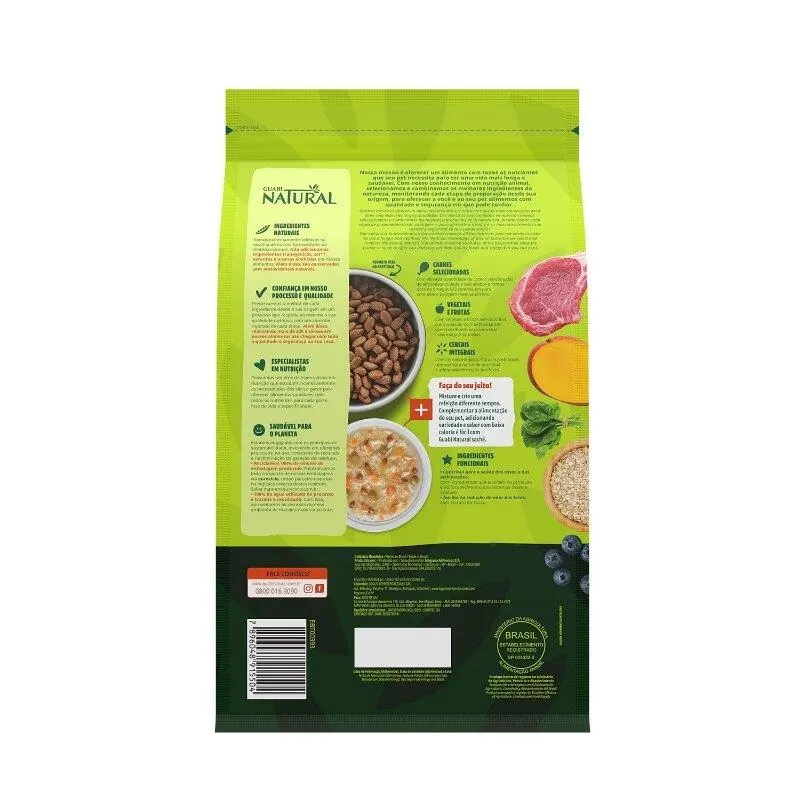 Ração Guabi Natural Cão Adulto Médio Cordeiro e Aveia 12kg