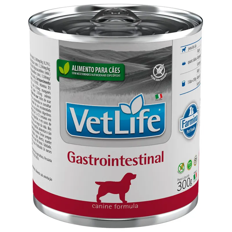 Ração Úmida Vet Life Cães Gastrointestinal 300 g