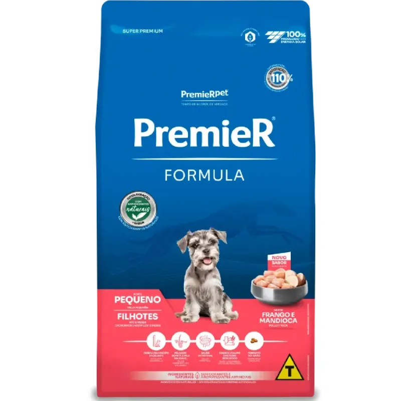 Ração Premier Fórmula Cães Filhotes Raças Pequenas