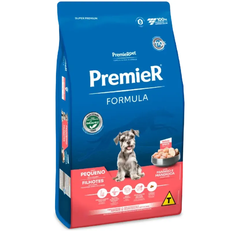 Ração Premier Fórmula Cães Filhotes Raças Pequenas