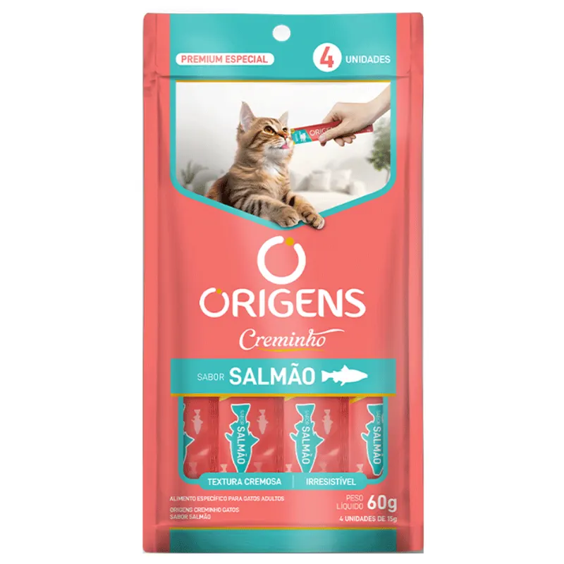 Origens Creminho Sabor Salmão 60 g