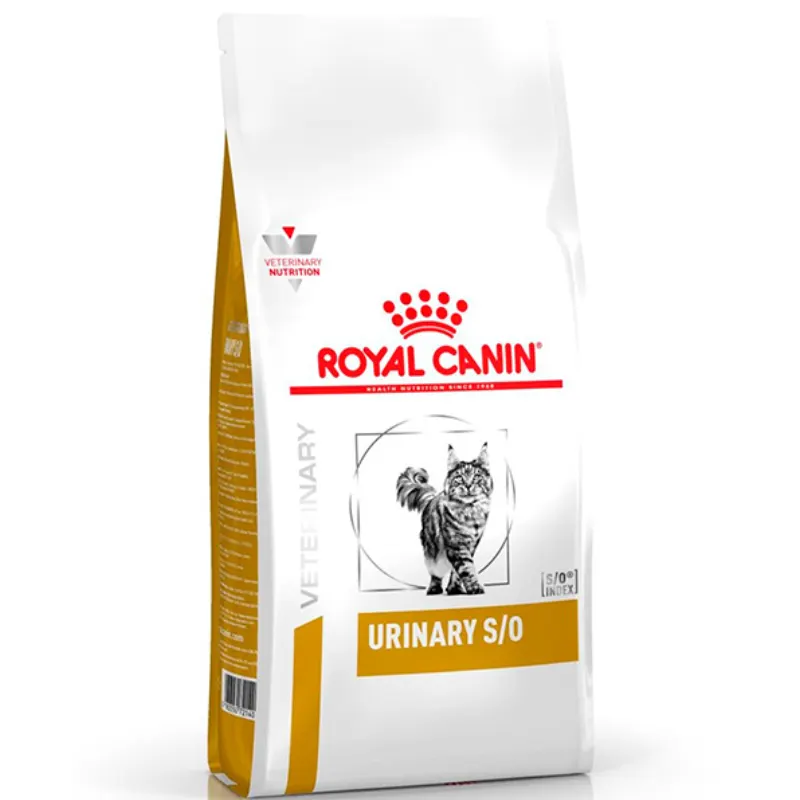 Ração Royal Canin Veterinary Diet Urinary S/O para Gatos com Cálculos Urinários 4 Kg