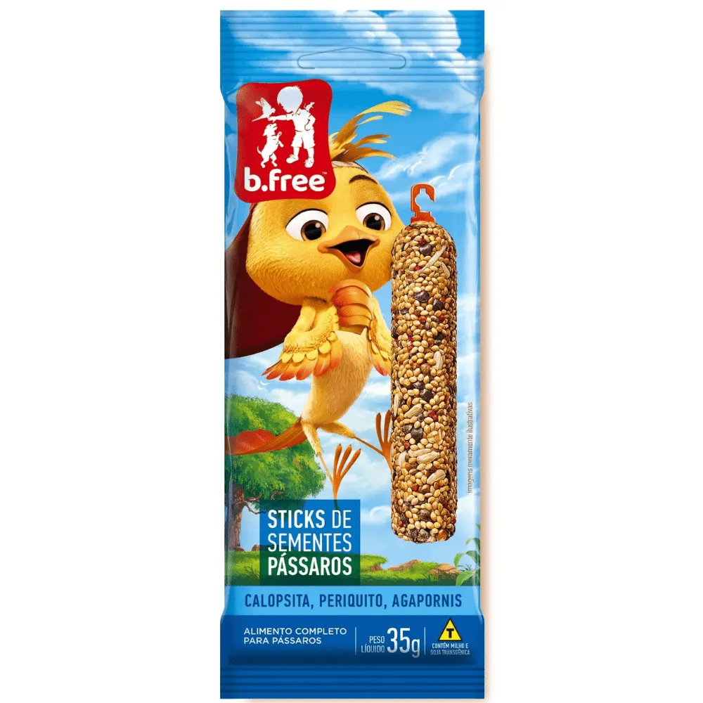 Petisco para Pássaros B.Free Sticks de Sementes 35g