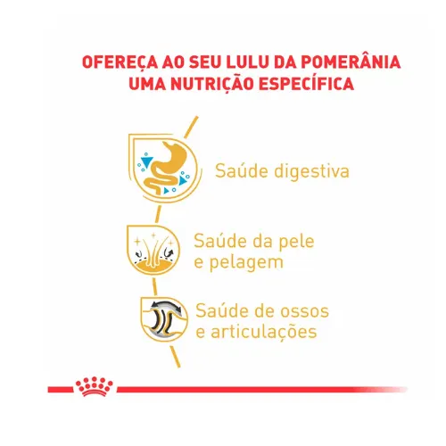 Ração Royal Canin para Cães Adultos Pomeranin 1 Kg