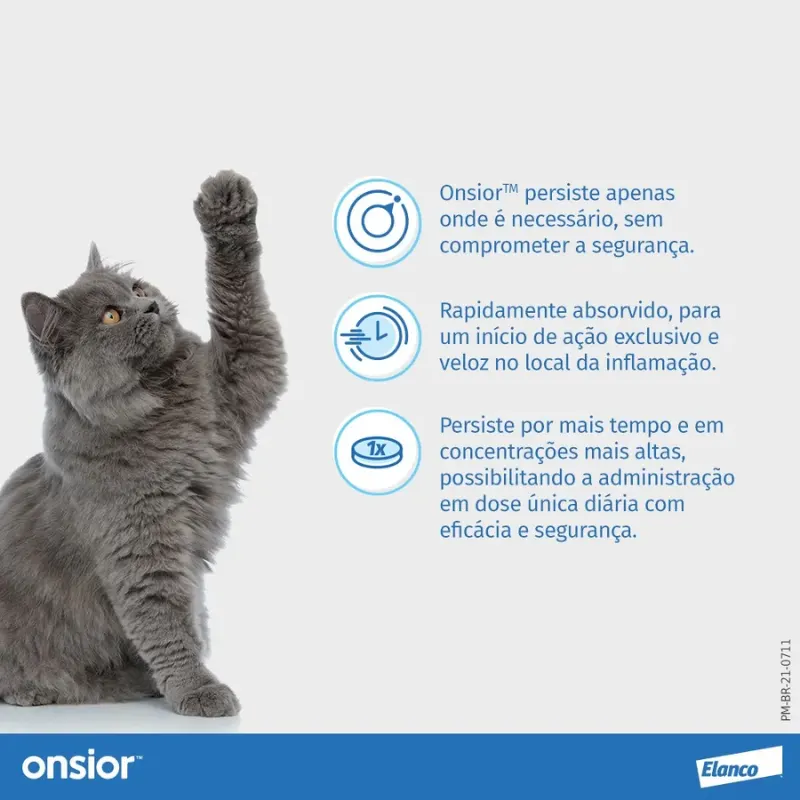 Onsior(ROBENACOXIB) 6 mg 6 comprimidos (Gatos)