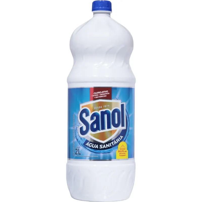Água Sanitária Sanol 2 L