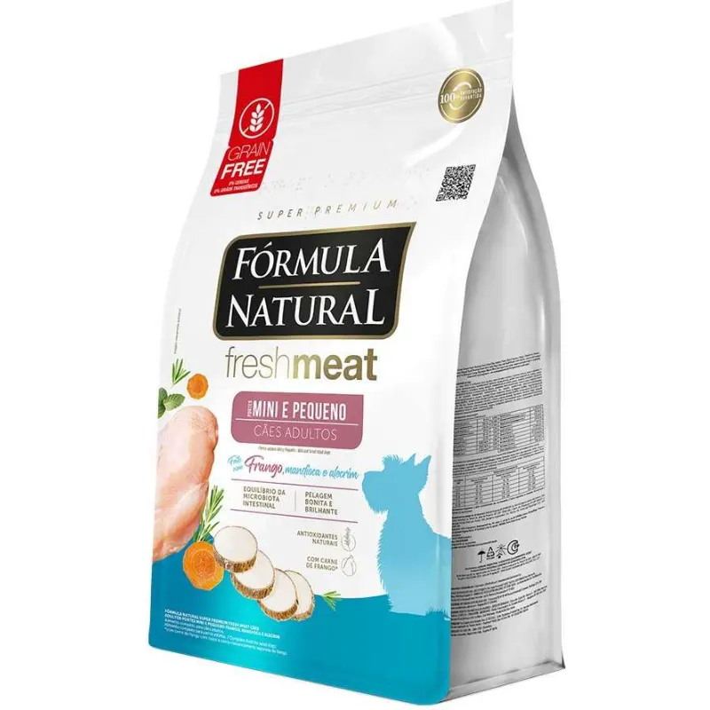 Ração Fórmula Natural Fresh Meat para Cães Adultos de Pequeno Porte 10,1 Kg
