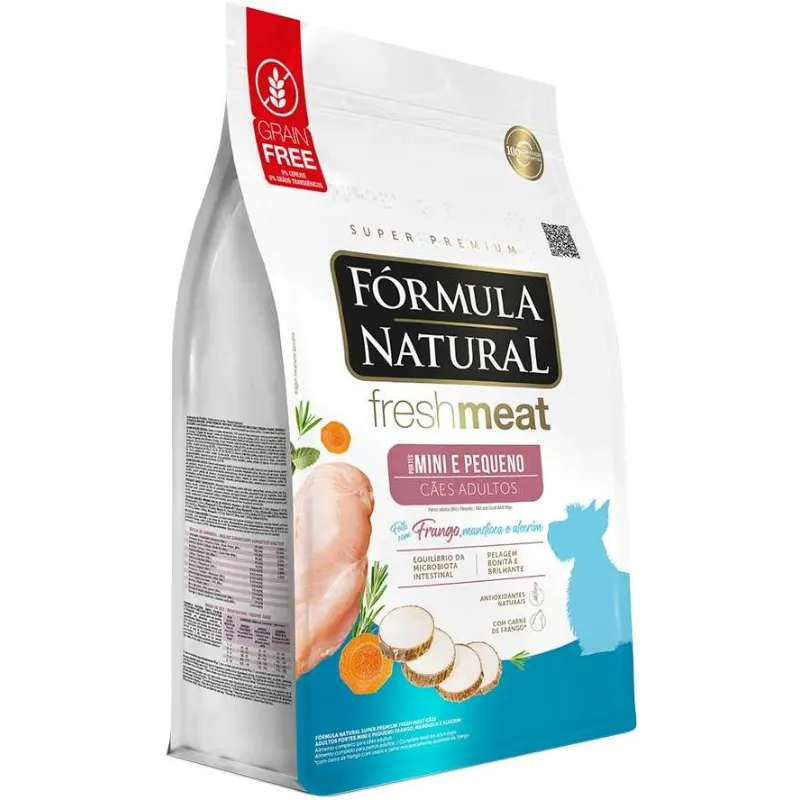 Ração Fórmula Natural Fresh Meat para Cães Adultos de Pequeno Porte 10,1 Kg