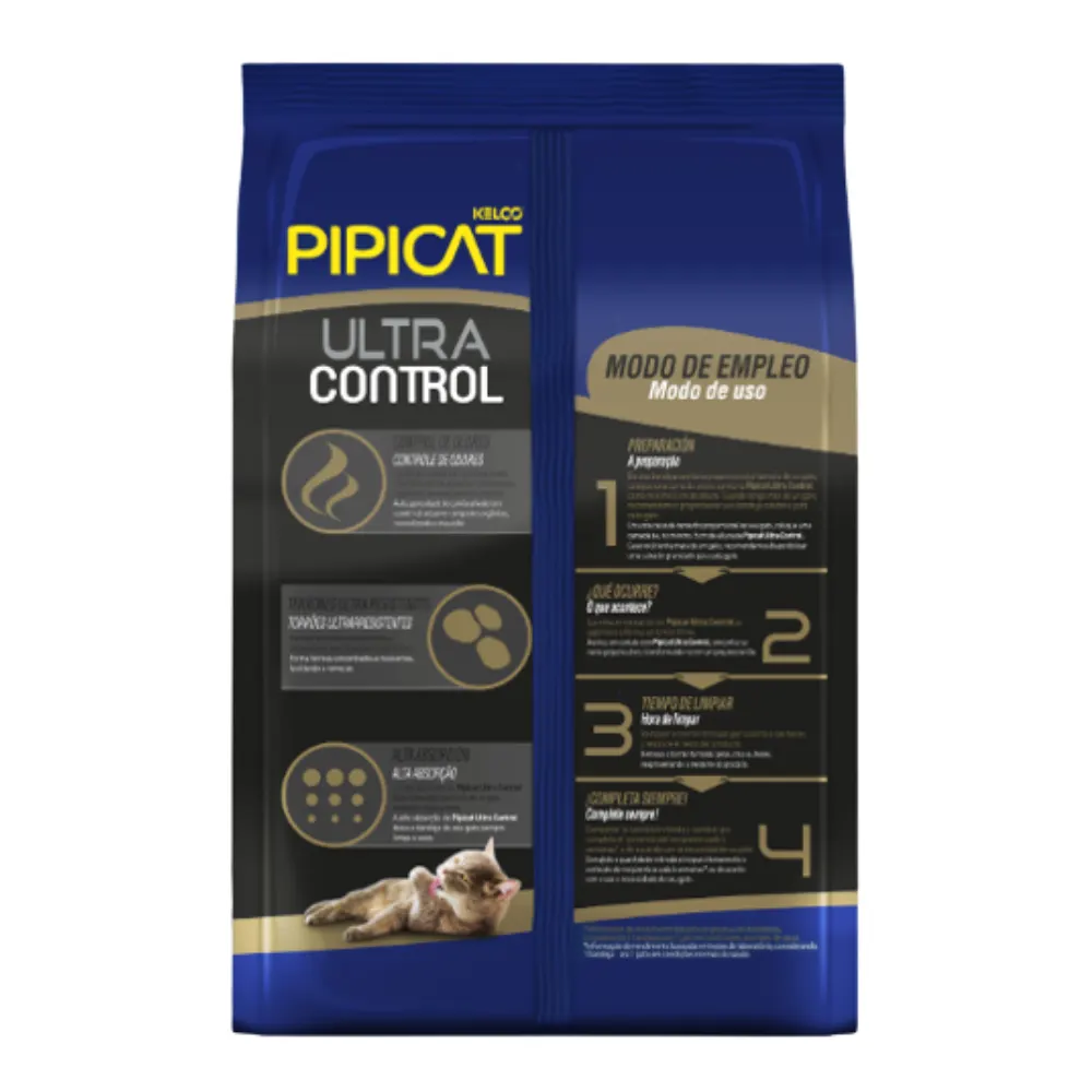 Granulado Sanitário Pipicat Ultra Control- 4Kg