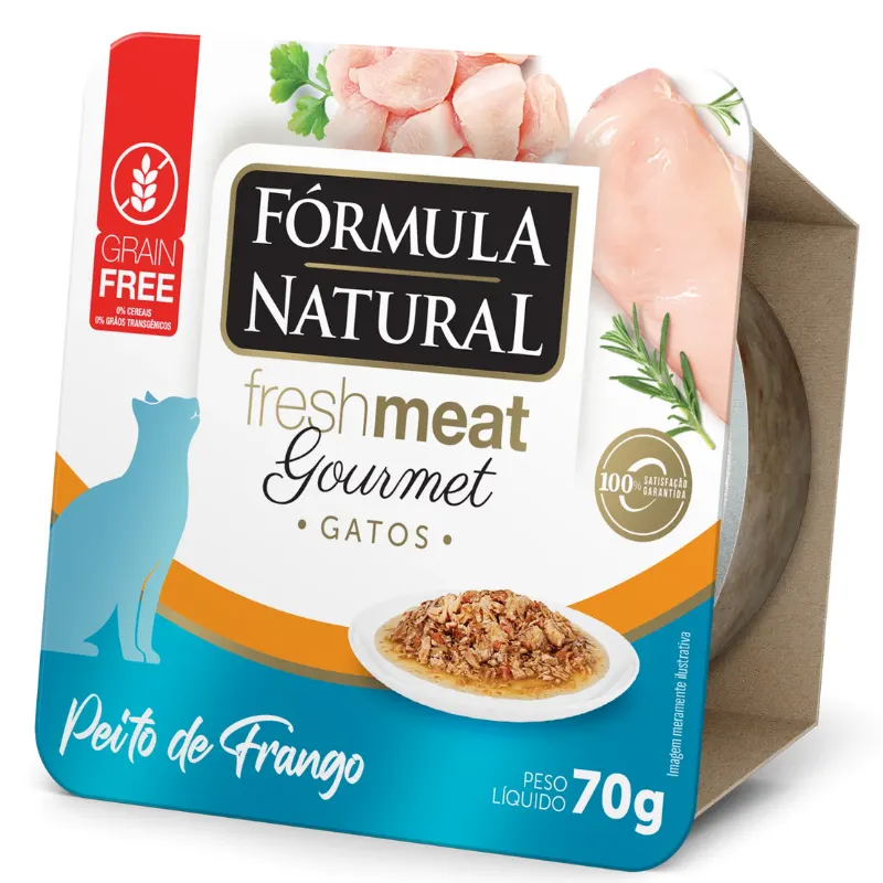 Fórmula Natural Gourmet para Gatos Frango 70 g
