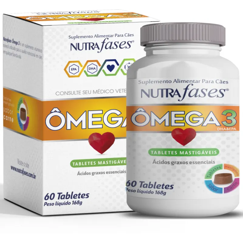 VTZ Nutrafases Omega 3 60 Tabletes