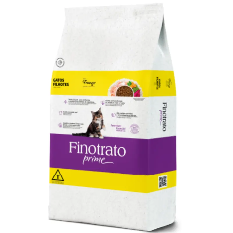 Ração Finotrato Prime Frango para Gatos Filhotes 10,1 Kg