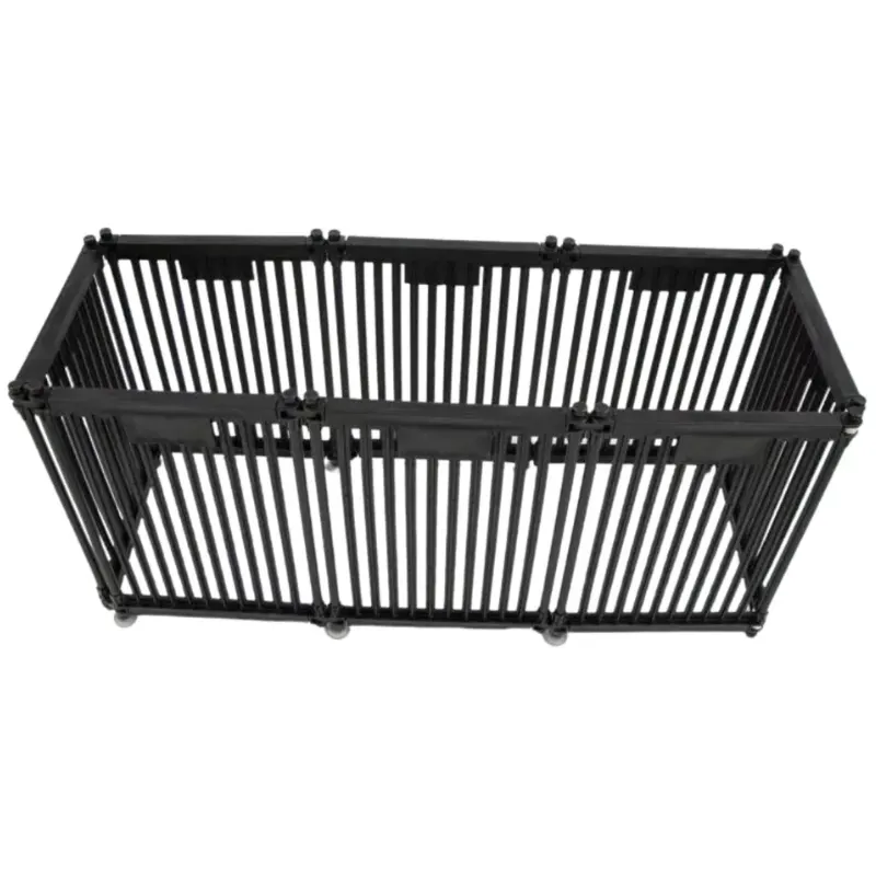 Cercado Modular Divipets com 8 lados - Preto