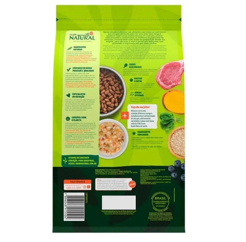 Ração G Natural Cães ADT Médio Cordeiro e Aveia 2,5kg