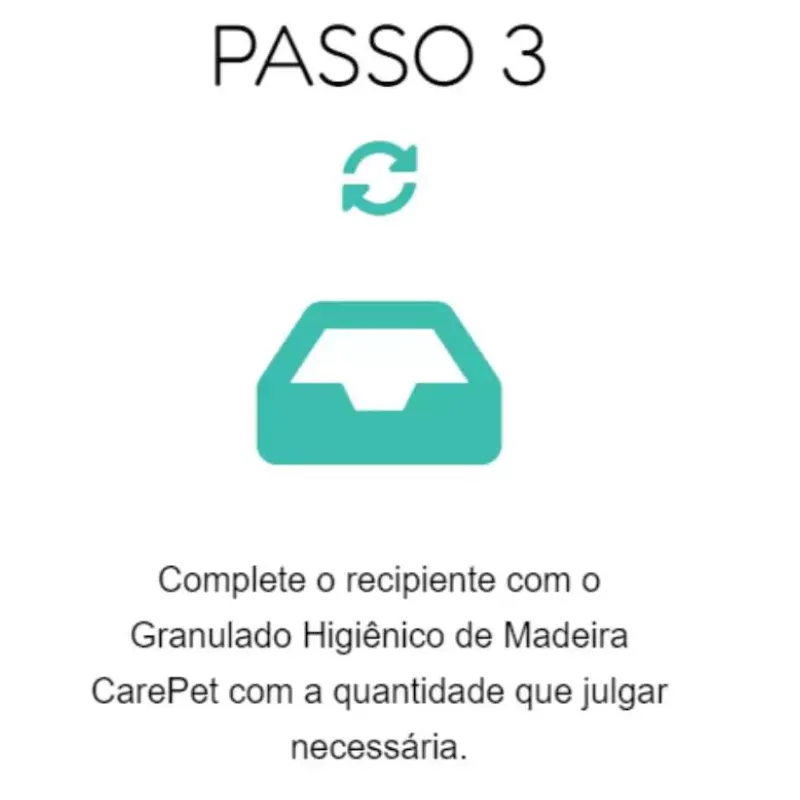 Granulado Higiênico de Madeira CarePet Premium Original  - 10 Kg