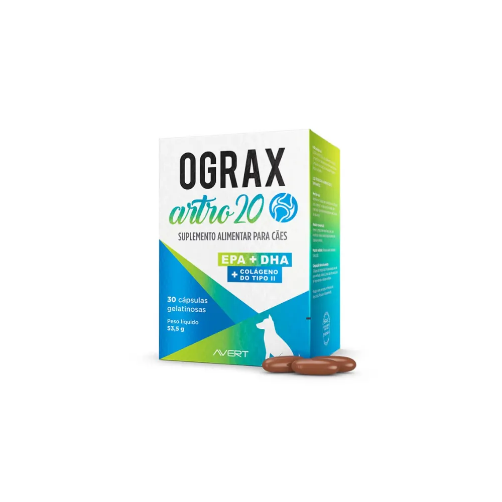 Avert Ograx Artro 20 Com 30 Cápsula
