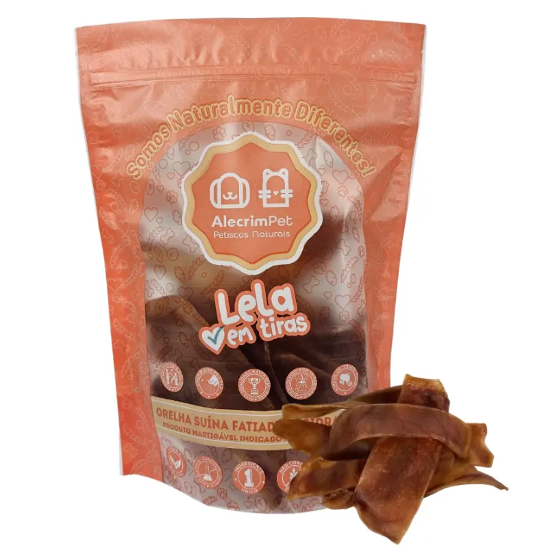 Lela Suína em Tiras Alecrim Pet 120 g