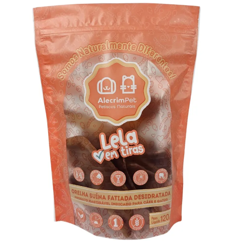 Lela Suína em Tiras Alecrim Pet 120 g