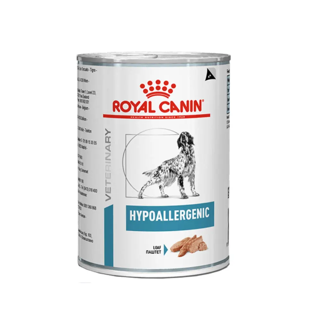 Ração Úmida Royal Canin Diet Hypoallergenic Wet Cães 400g