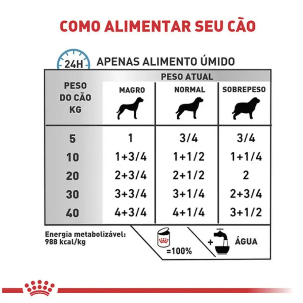 Ração Úmida Royal Canin Diet Hypoallergenic Wet Cães 400g