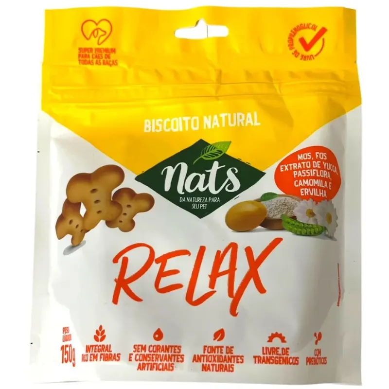 Petisco Nats Natural Relax 150 g