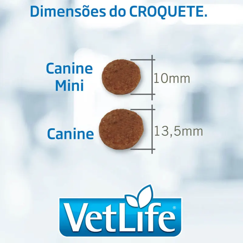 Ração Vet Life Hypoallergenic Pork & Potato para Cães Adultos de Mini e Pequeno Porte 2 kg