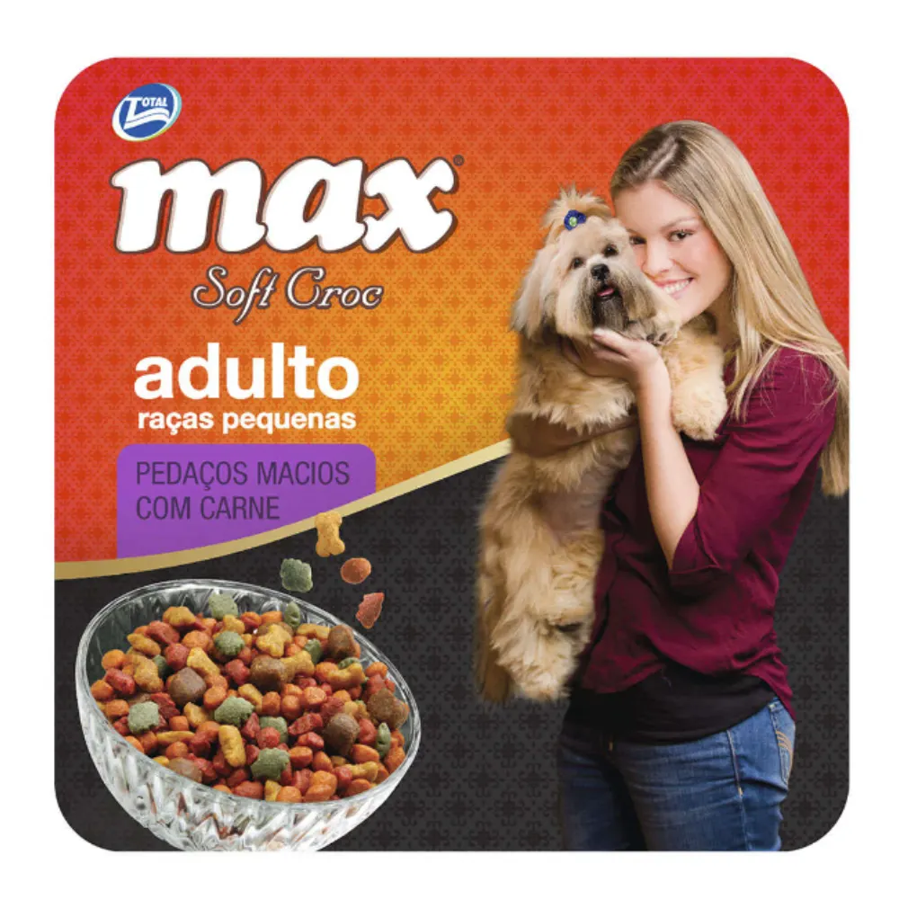 Ração Total Max Soft Croc Cães Adultos Raças Pequenas 20Kg