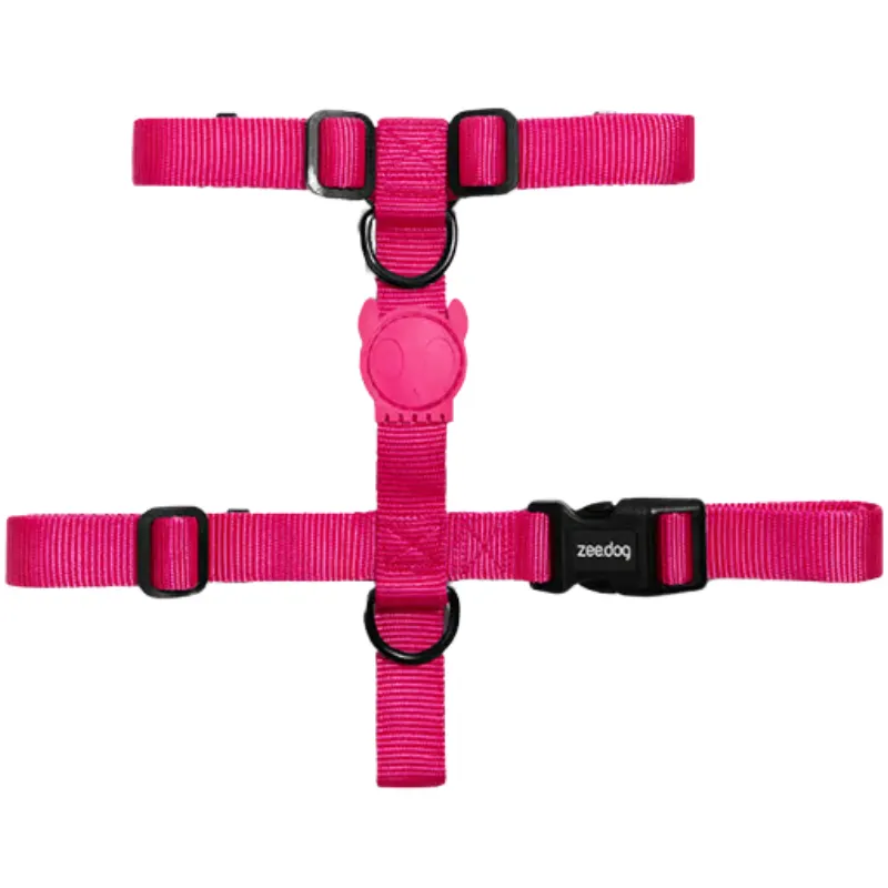 Peitoral Zee.Dog H Pink Led