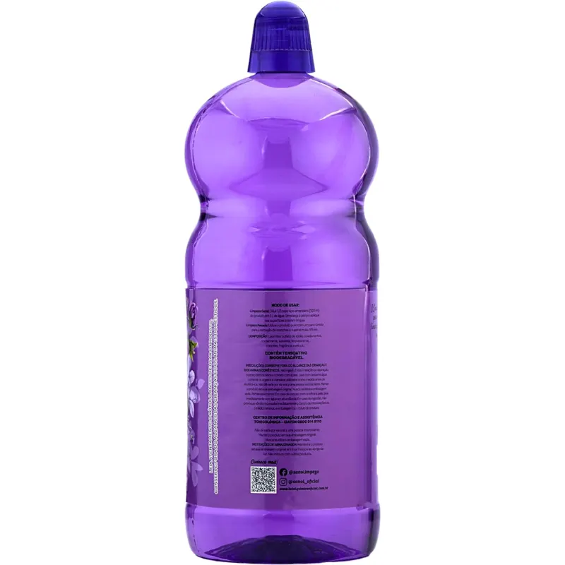 Limpador Perfumado Sanol Lavender 2 L