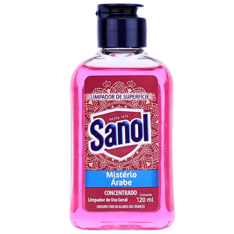Sanol Limpador de Concentrado de Superfícies Mistério Árabe 120 ml