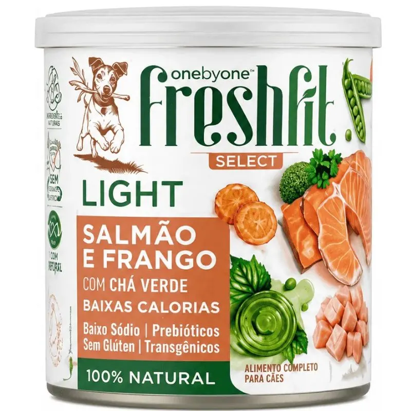 Alimento Úmido Freshfit para Cães Light Salmão e Frango 280g